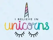 Diamond Art Club Painting Kit DIY I BELIEVE IN UNICORNS Aysezgicmeli 17”x13” NW