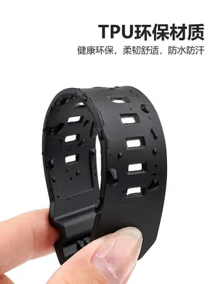 替換錶帶 沐時代用卡西歐GD-X6900-1手錶帶專用接口硅膠錶帶黑色G-SHOCK