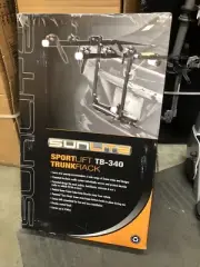 NEW Sunlite Sport Lift TB-340 Trunk Rack carries up to 3 bikes