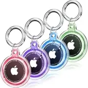 4 Pack Airtag Holder,Airtag Case Waterproof for Apple Airtags 4 Pack with Air...