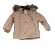Mini A Ture Wang Water & Snow Proof Soft Fleece-lined Jacket Rose Dust 18M NWT