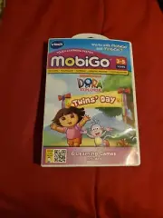 Vtech MobiGo Dora The Explorer Twins' Day Learning Game 3-5 Years