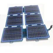 30W 12V Folding Solar Panel Mono Fast Charger Portable Camping Charger ETFE