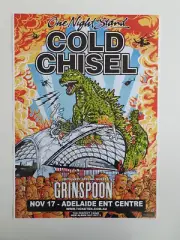 Cold Chisel 2015 A2 Adelaide Tour Poster