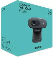 NEW Logitech C270 Web Camera - HD Video Calls-720p 30fps USB Zoom Teams