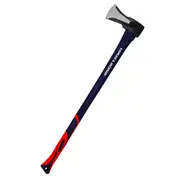 Spear & Jackson Axe Splitter Wood Cutter w/ Fibre Glass Handle 84.5cm Blue/Red