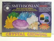 Smithsonian Crystal Growing Kit Earth Science Grows Crystals Kid Gift Sealed NEW