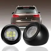 2Pcs Car Led Parking Light 6W Auto Driving Auxiliary Reverse Lights 6500K Backup Reversing Signal Lamp for Universal Vehicle
