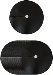 B Baosity 12x Tree Mulch Ring Weed Barrier Fabric Round Reusable Tree Guard Mulch Ring Tree Protector Mat for Outdoor Garden Indoor, Diameter 25 cm