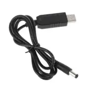 For Wifi Router LED Strip 5V to 12V 5.5x2.1mm Power Supply Cable USB
