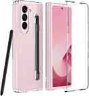 For Samsung Galaxy Z Fold 6 Anti-Yellowing Case w/ Screen Protector & Pen Holder
