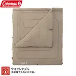 美國COLEMAN│CM-85658 2IN1家庭睡袋 灰咖啡│C10│機洗 雙人│大營家露營登山休閒