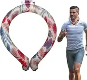 Neck Wrap Cooling - Adjustable Ice Neck Wrap, Quick Cold Relief Band | Reusable Cooling Collar, Elastic Ice Pack for Outdoor Activities, Running, Hiking, Summer Heat, Travel, Exercise