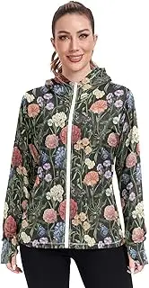 [Caihoyu] Plain Hoodie Long Sleeve Swim Shirts UPF 50+ Protection Gym People Sweatshirt for Hiking Outdoor, Multicolor05, Medium