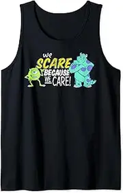 [Disney] Pixar Monsters Inc Scare Because We Care Tank Top