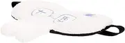OFFIGAM Plush Weighted Eye Mask for Sleep Eye Mask for Home Travel Lightweight Blindfold for Blocking Light Comfortable Cute Design for Relaxation and Naptime