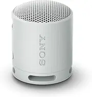 Sony SRS-XB100 - Wireless Bluetooth, Portable, Lightweight, Compact Outdoor, Travel, Speaker, Durable IP67 Waterproof & Dustproof,16 HR Battery, Versatile Strap, Hands-Free Calling, Light Grey