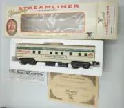 K-LINE Yuengling (2002) O Gauge Vintage Streamlined Passenger RPO Car NOS