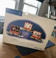 Dept 56 Snow Village Roadside Billboards #55109 Campbell's Eveready SEALED NOS