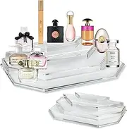 byAlegory Acrylic Perfume & Scented Oils Organizer & Vanity Display | 4 Tiers For Storing Beauty Perfumes