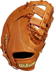12.5 Inch Wilson A2000 Classics Saddle Tan Adult Firstbase Baseball Mitt-RHT