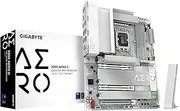 GIGABYTE Z890 AERO G Intel Core Ultra (Series 2) LGA 1851 Motherboard, ATX, DDR5, 5xM.2, PCIe 5.0, Thunderbolt 4, WIFI7, Dual 2.5Gbe LAN, EZ-Latch