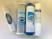 Reverse Osmosis Replacement Filter Set RO Cartridges 4 pcs ,Sediment UDF CTO GAC