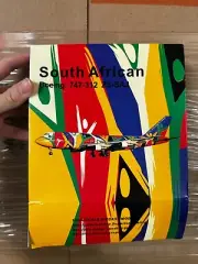 Replica Aircraft Models Diecast Model Plane 1:200 Scale for South African Airway