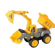 Dump Truck Toy - Kids Shovel Vehicles Multi-Functional,Educational Learning Toys Construction Vehicles for Kids Children