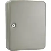 BARSKA 105 Key Lock Box Safe 9.5"W x 3.1"D x 11.8"H Wall-Mounted Steel in Beige