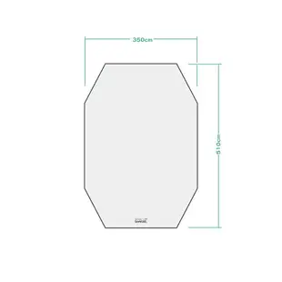 TiiTENT BigSunrise PRO 日出隧道帳 地布 地墊 全地布【ZD】 三環地布 全鋪式 帳篷地布 帳篷墊