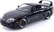 1995 Supra Black 1/24 Diecast Model Car by Jada 33380