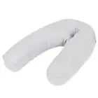 NNEVL Pregnancy Pillow J-Shaped 54x(36-43) cm Grey