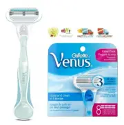 8 Gillette Venus Razor Blades Refills Cartridges Handle Fits Olay Swirl Embrace