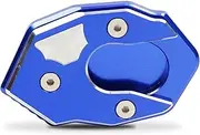 Bracket swingarm spool Fit For KAWASAKI ZX6R ZX10R Z1000/SX Z800 Z900 Z650 Z750 Fit For NINJA1000 650R Kickstand Foot Side Stand Extension Pad Lift Stand(Blue)