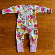 Bonds Disney Lion King Can You Feel The Love Tonight Zip Wondersuit Size 00 BNWT