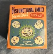 Dysfunctional Family Survival Kit Cheaper Then Therapy Gag Novelty Gift Funny