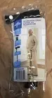 Medline Folding Aluminum Cane Adjustable Height Locking Supports 250 lbs. Black