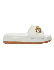 [Sandler] Fiona Sandals in White Smooth