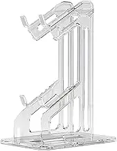 FINLALO Gamepad Display Stand, Easy Installation Tabletop Display Rack with Charging Hole, Perfect Display and Organization Gaming Controller Holder for Storage, Organization & Display (A)