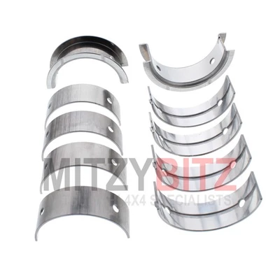 Main Bearings Set Std (built In Thrust Washers) for Mitsubishi L200 K04T 2.5D