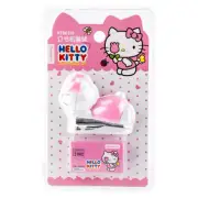 Sanro Hello Kitty Stapler Mini Set Anime Accessories Student Equipment Pink