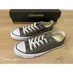 【KK.SPORTS】CONVERSE ALL STAR 梨花灰 灰色 鐵灰低筒 男女休閒鞋1J794C