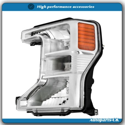 Fit For Ford F250 F350 F450 2020-2022 Headlight Asssembly Left Side Halogen Lamp (for: Ford)