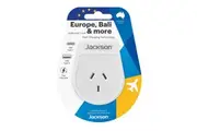 JACKSON Slim Outbound Travel Adaptor 1x USB-A and 1x USB-C (2.1A) Charging Ports
