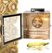 1000W Fruit and vegetable dehydrator, 10 Trays Food Dehydrator Machine, Keep Warm Function, Digital Timer and Temperature Control, for Meat, Fruit, Beef and Pet Food