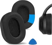 Geekria Sport Cooling-Gel Replacement Ear Pads for Razer BlackShark V2 Pro 2023 Edition Headphones Ear Cushions, Headset Earpads, Comfortable Repair Parts (Black)