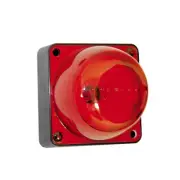 Honeywell Ademco 710RD Strobe Warning Light w/ Red Lens