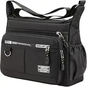 [Generic] Men Shoulder Bag Handbag Adjustable Shoulder Strap Casual Oxford Several Bags Tag Bag Bag for Party Spring Shopping Travel Outdoor
