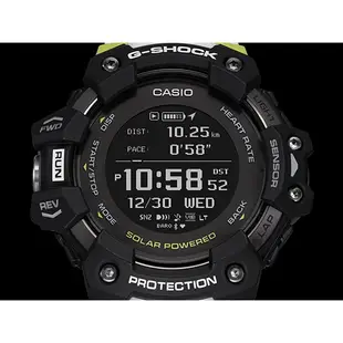 CASIO 卡西歐 G-SHOCK 心率偵測 x GPS定位 智能手錶-55mm GBD-H1000-1A7